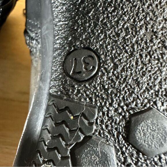 Rieker Black Leather Ankle Boots Women’s Size 6 - Picture 8 of 9